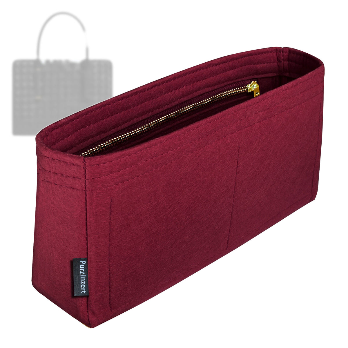 Bag Insert for (Bottega Veneta, Mini Barbara Tote) Organizer Tote Purse Organiser Liner Shaper [Premium Felt Material]