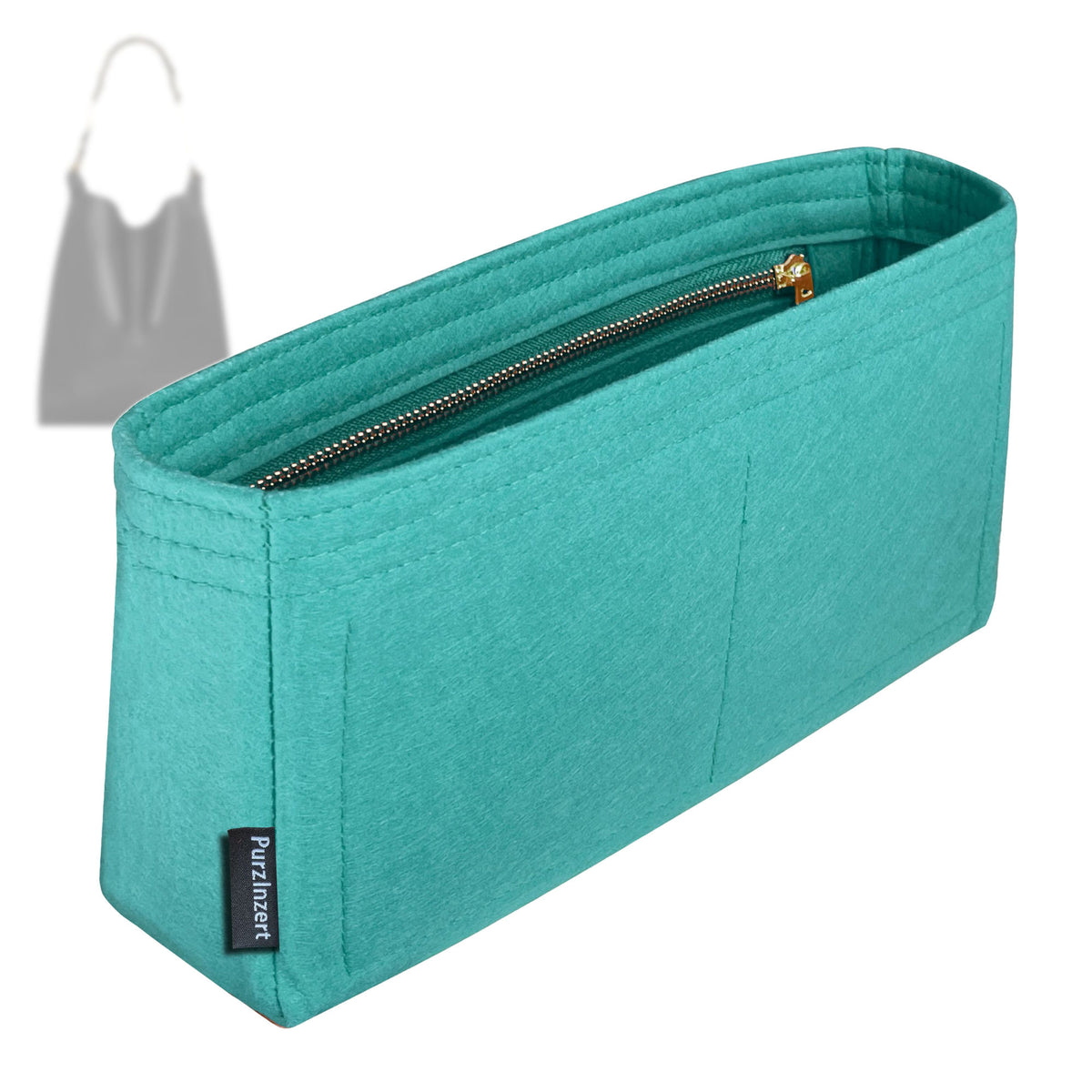 Bag Insert for (Saint Laurent (YSL), AMALIA) Organizer Tote Purse Organiser Liner Shaper [Premium Felt Material]