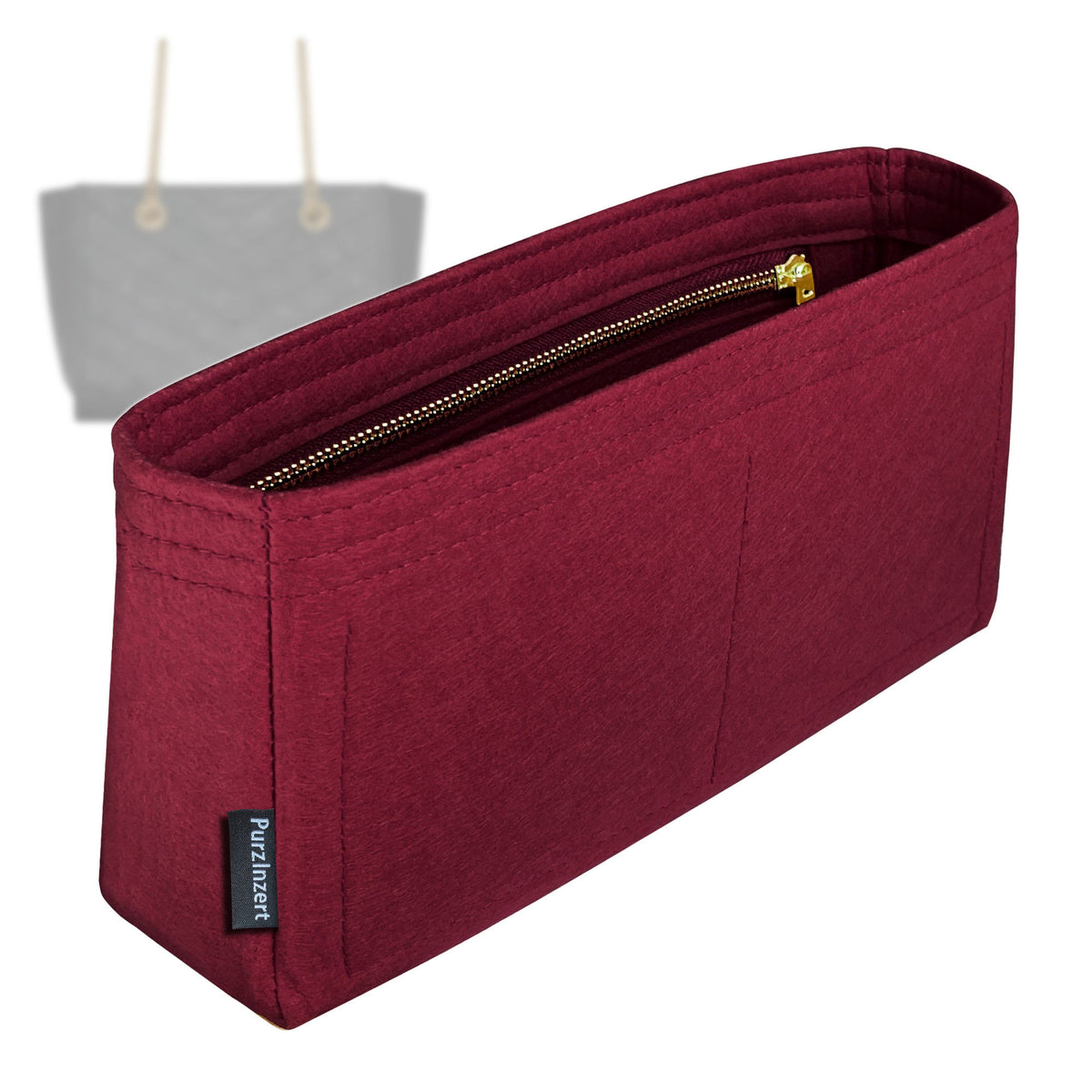 Bag Insert for (Saint Laurent (YSL), NIKI Small Shopping) Organizer Tote Purse Organiser Liner Shaper [Premium Felt Material]