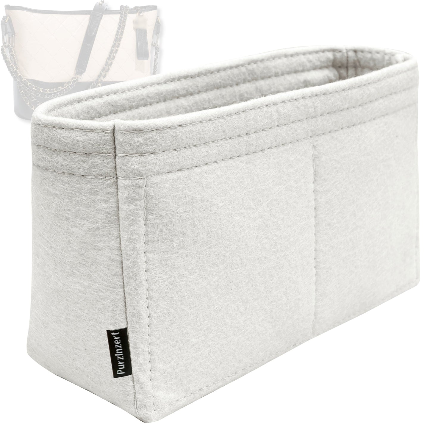 Bag Insert for (Chanel, Gabrielle Small Hobo 20cm) Organizer Tote Purse Organiser Liner Shaper [Premium Felt Material]