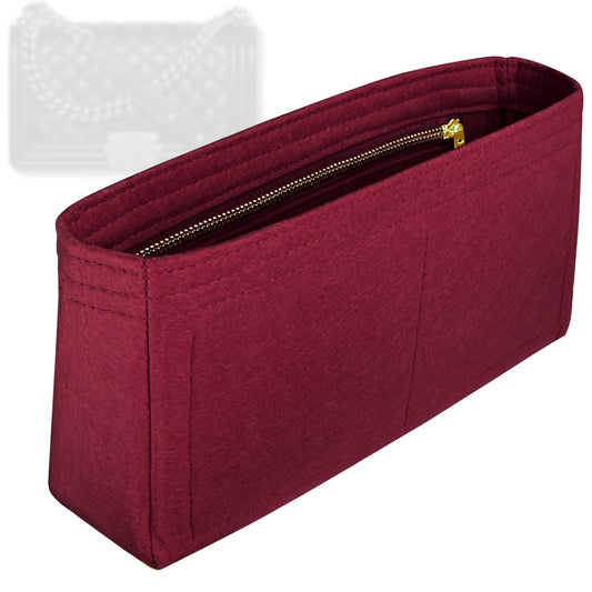 Bag Insert for (Chanel, Boy Chanel Old Medium) Organizer Tote Purse Organiser Liner Shaper [Premium Felt Material]