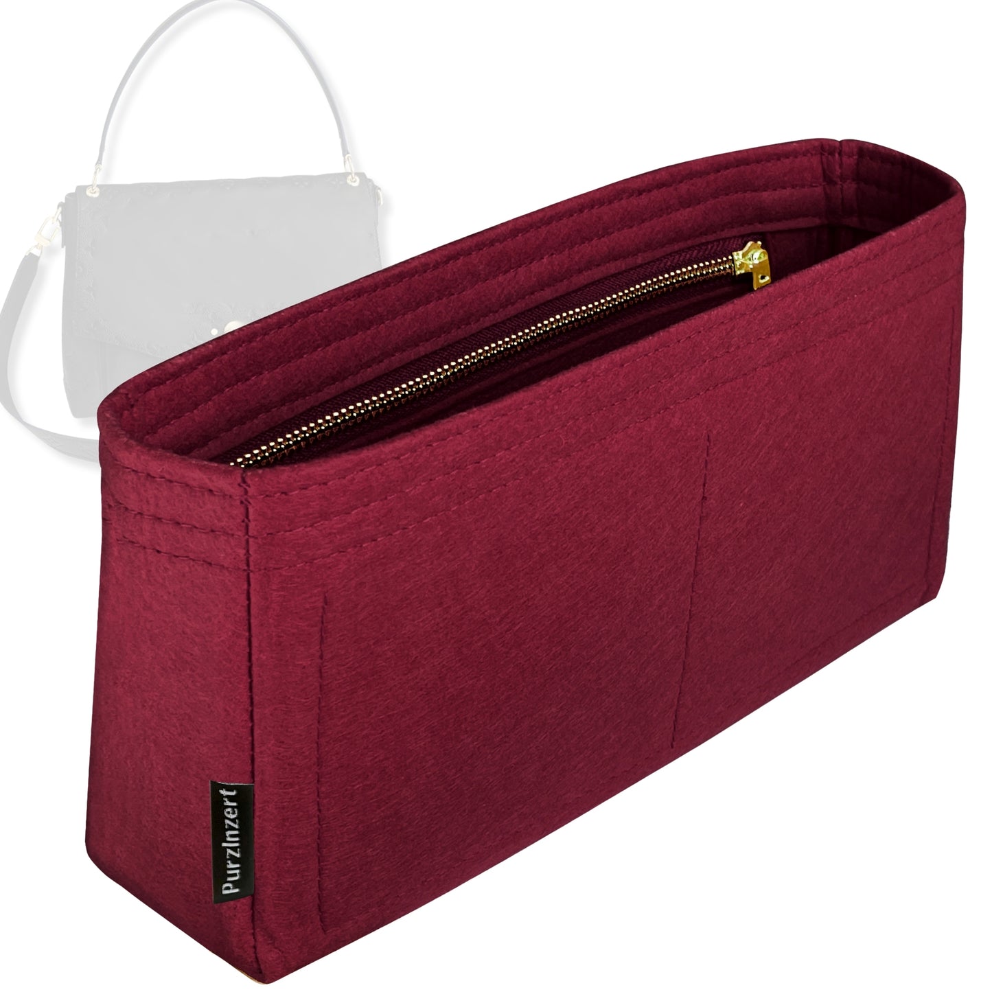Bag Insert for (LV, Blanche MM (Medium)) Organizer Tote Purse Organiser Liner Shaper [Premium Felt Material]