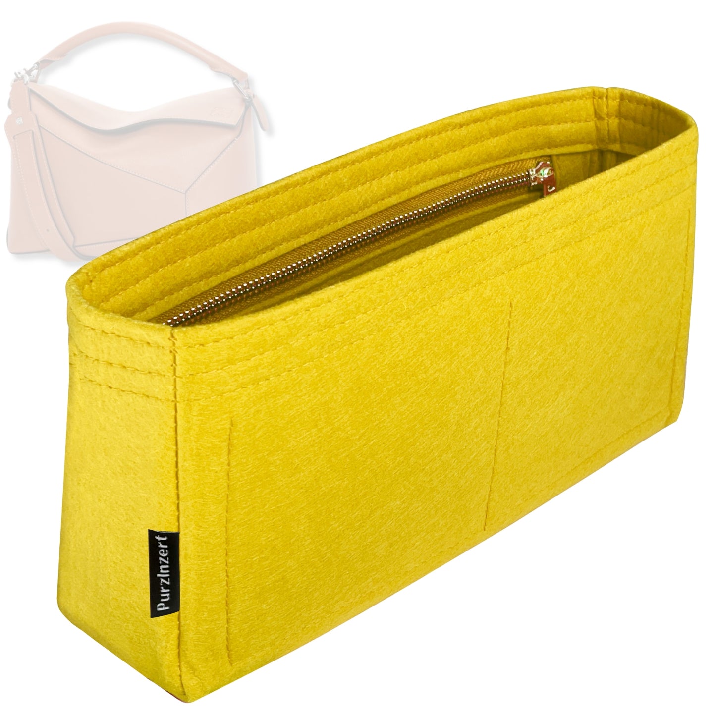 Bag Insert for (Loewe, Puzzle Mini) Organizer Tote Purse Organiser Liner Shaper [Premium Felt Material]