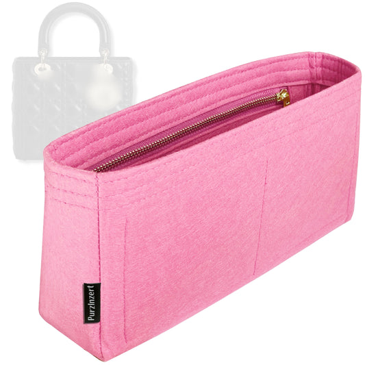 Bag Insert for (Dior, Lady Dior Medium) Organizer Tote Purse Organiser Liner Shaper [Premium Felt Material]