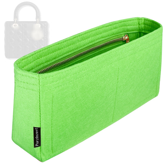 Bag Insert for (Dior, Lady Dior Mini) Organizer Tote Purse Organiser Liner Shaper [Premium Felt Material]