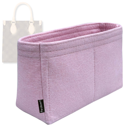 Bag Insert for (LV, Petit Sac Plat) Organizer Tote Purse Organiser Liner Shaper [Premium Felt Material]