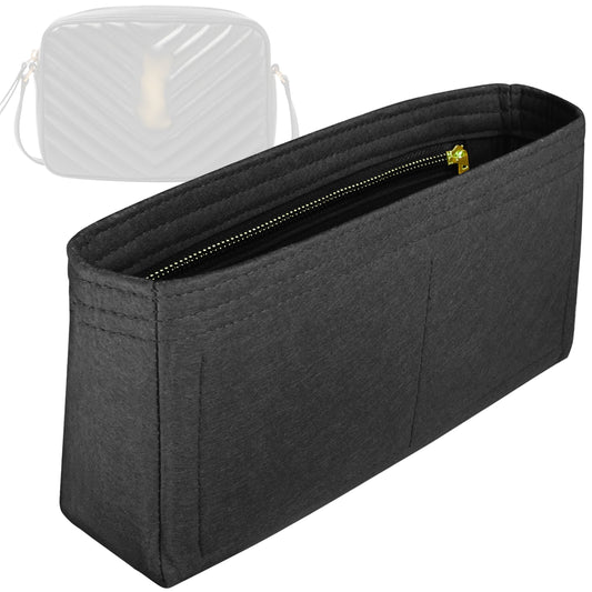 Bag Insert for (Saint Laurent (YSL), Lou Camera Bag) Organizer Tote Purse Organiser Liner Shaper [Premium Felt Material]