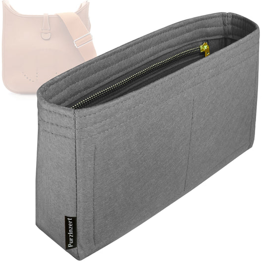 Bag Insert for (Hermes, Evelyne 29) Organizer Tote Purse Organiser Liner Shaper [Premium Felt Material]