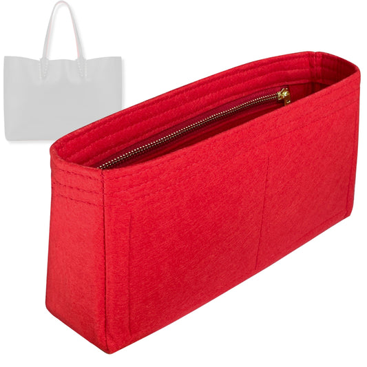 Bag Insert for (Christian Louboutin, Cabata Mini) Organizer Tote Purse Organiser Liner Shaper [Premium Felt Material]