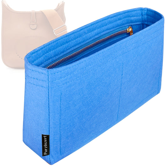 Bag Insert for (Hermes, Evelyne 33) Organizer Tote Purse Organiser Liner Shaper [Premium Felt Material]