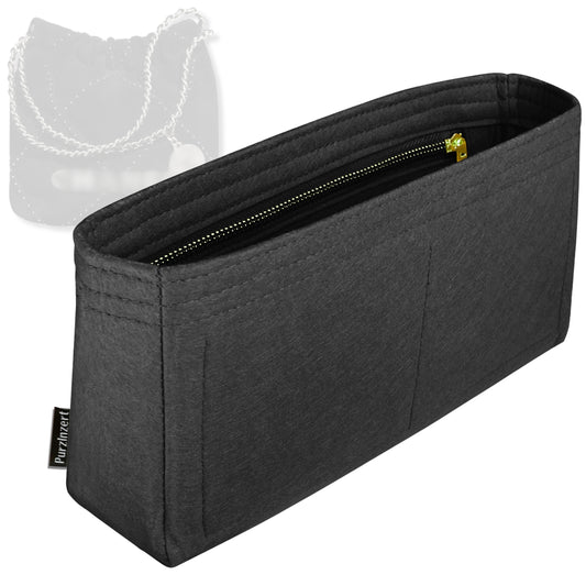 Bag Insert for (Chanel, Chanel 22 Medium) Organizer Tote Purse Organiser Liner Shaper [Premium Felt Material]