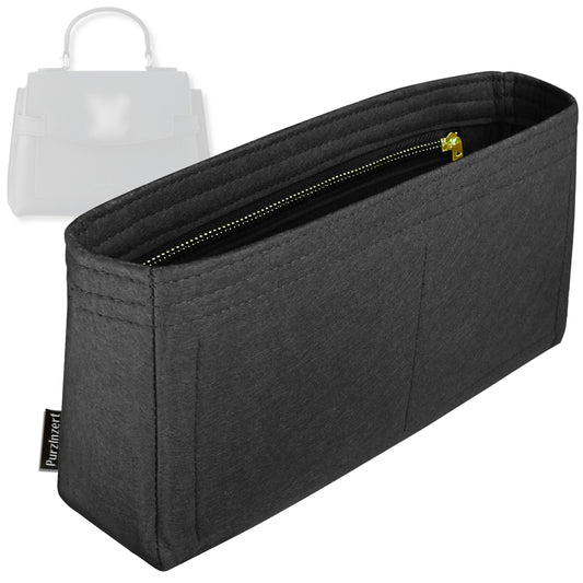 Bag Insert for (LV, LockMe Ever Mini) Organizer Tote Purse Organiser Liner Shaper [Premium Felt Material]