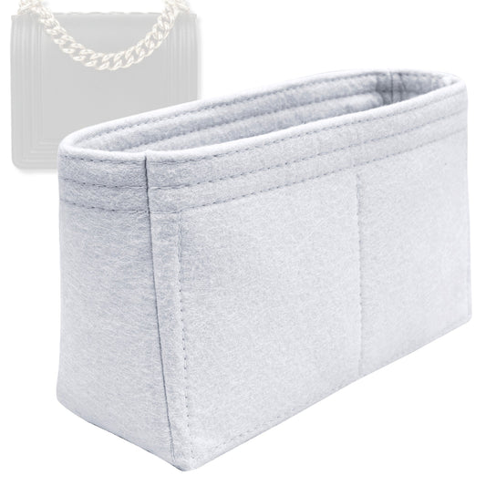 Bag Insert for (Chanel, Boy Chanel Mini) Organizer Tote Purse Organiser Liner Shaper [Premium Felt Material]
