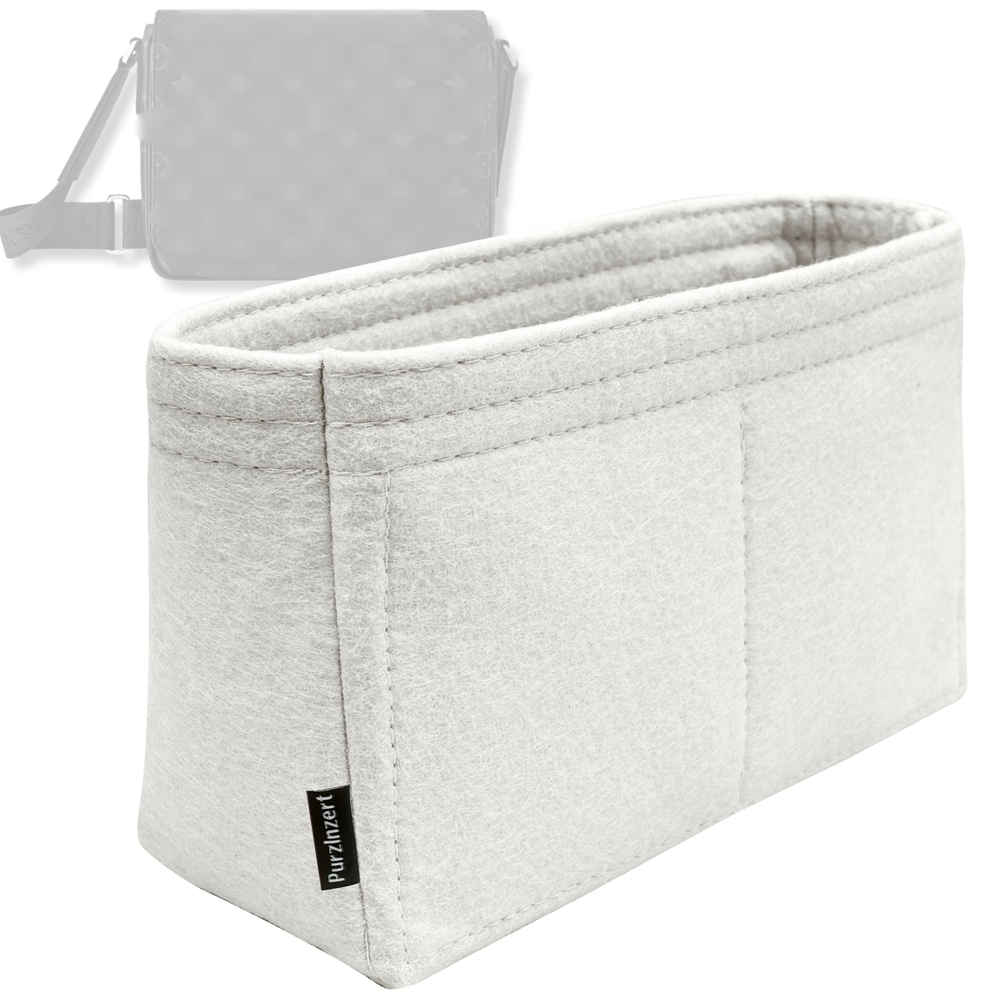 Bag Insert for (LV, District PM) Organizer Tote Purse Organiser Liner Shaper [Premium Felt Material]