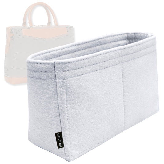 Bag Insert for (Goyard, Cisalpin Document Case) Organizer Tote Purse Organiser Liner Shaper [Premium Felt Material]