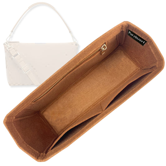 Bag Insert for (Rothys, The Daily Crossbody) Organizer Tote Purse Organiser Liner Shaper [Premium Felt Material]