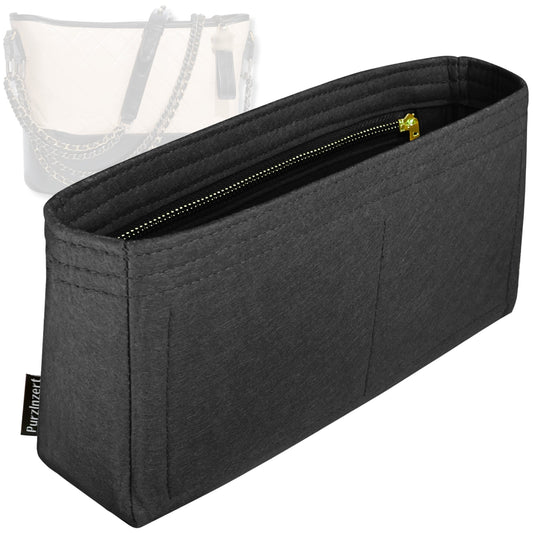 Bag Insert for (Chanel, Gabrielle Large Hobo) Organizer Tote Purse Organiser Liner Shaper [Premium Felt Material]