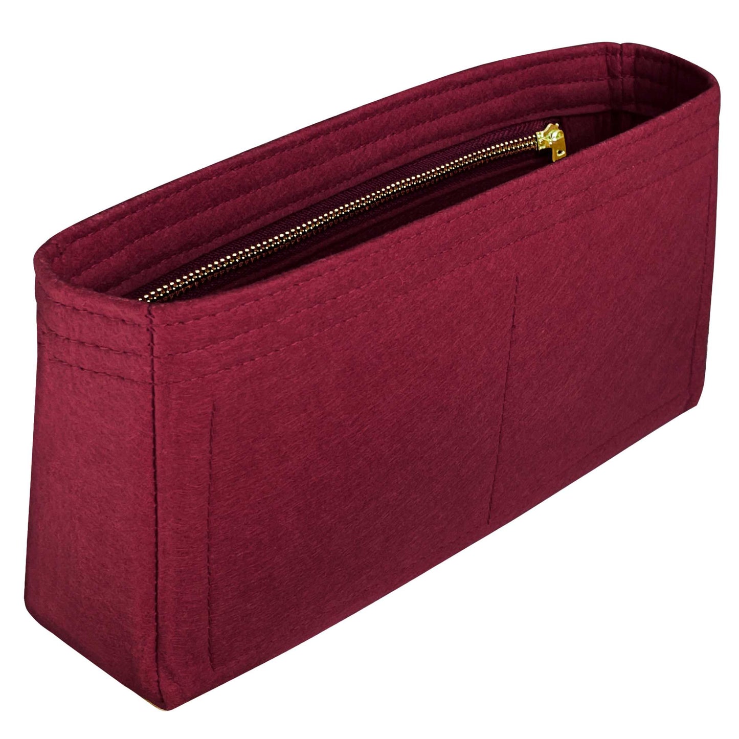 Bag Insert for (Mulberry, Medium Lily) Organizer of Felt Fabric