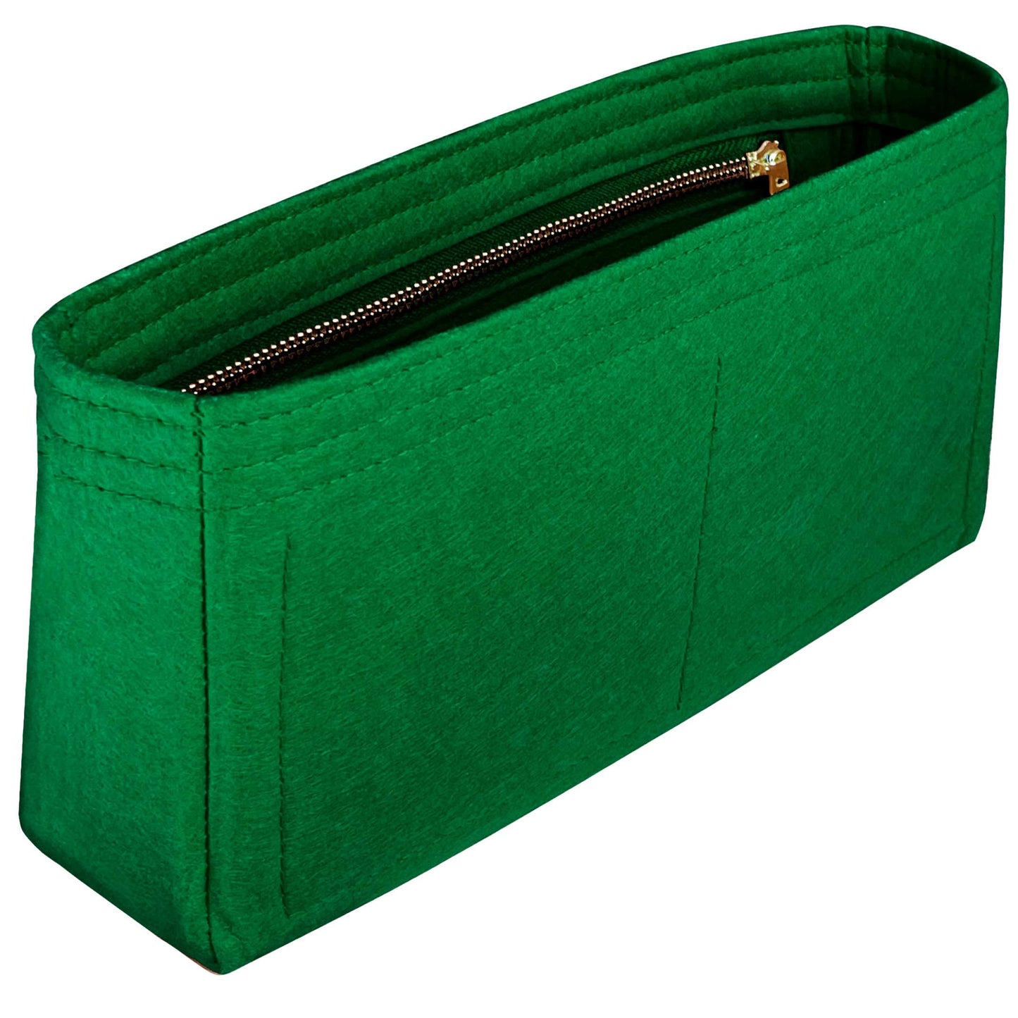 Bag Insert for (Dior, Small Saddle Pouch with Chain) Organizer of Felt Fabric