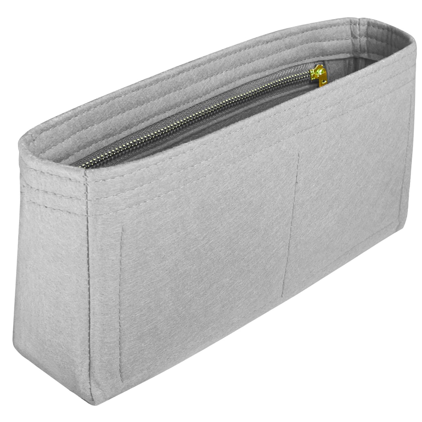 Bag Insert for (Bottega Veneta, Slim Getaway Briefcase) Organizer of Felt Fabric