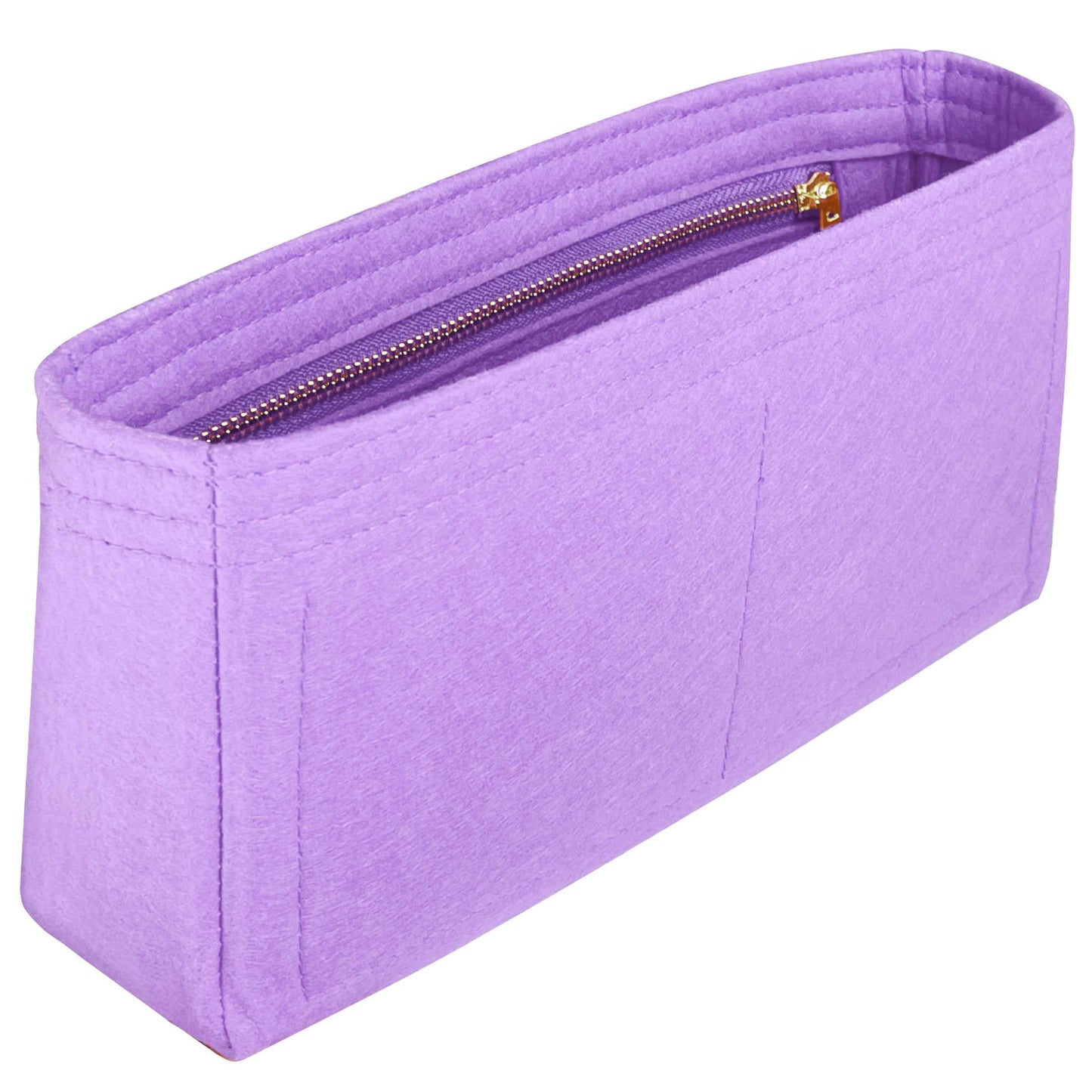 Bag Insert for (Mulberry, East West Bayswater Clutch) Organizer of Felt Fabric