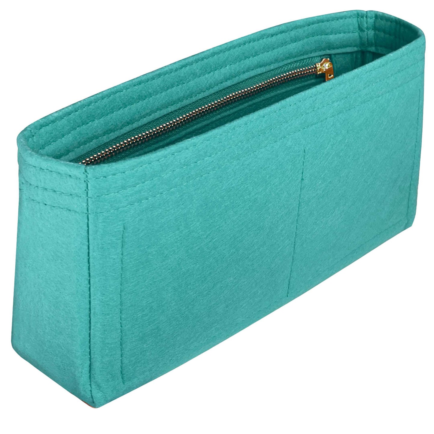 Bag Insert for (Cuyana, Mini Easy Zipper Tote) Organizer of Felt Fabric