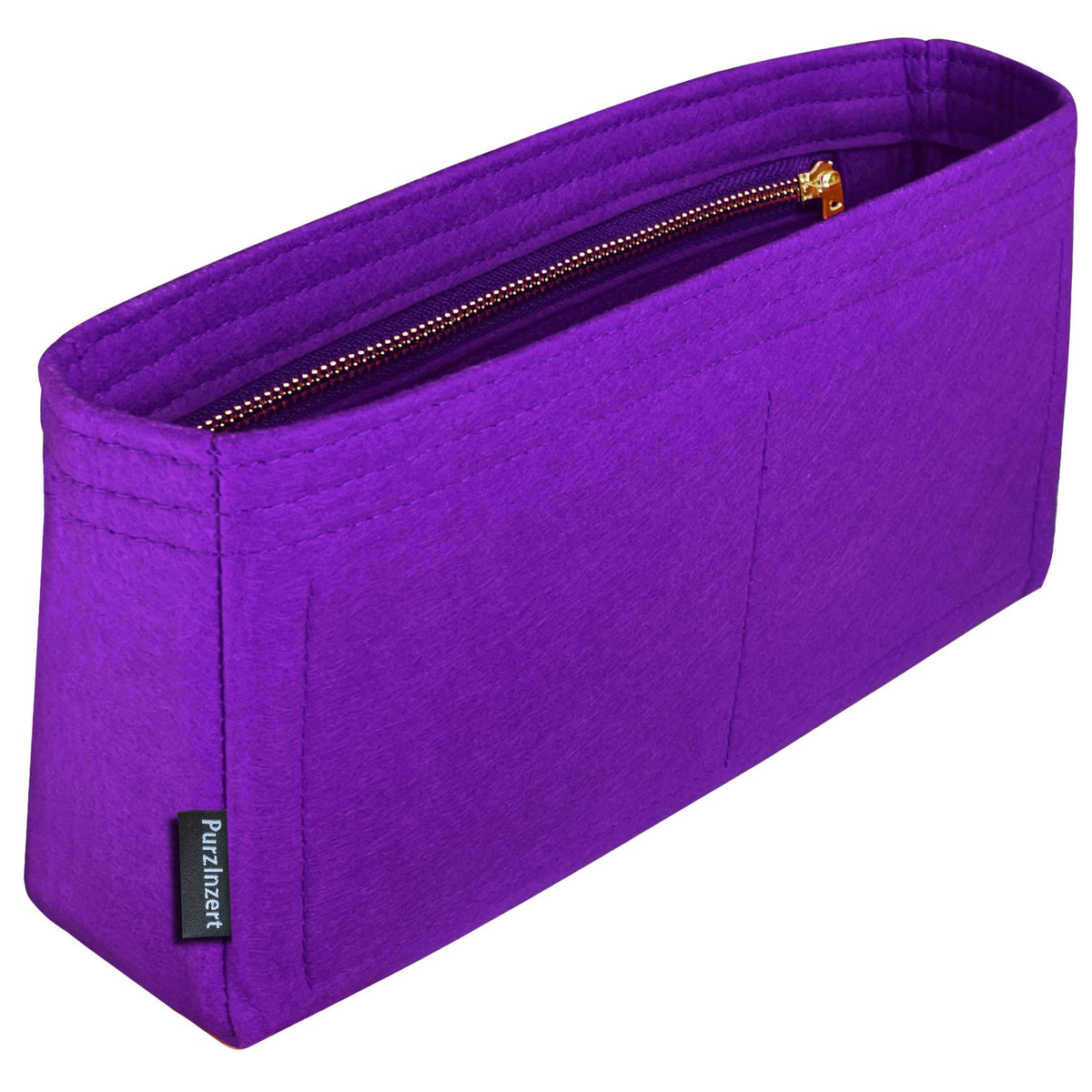 Bag Insert for (Tory Burch, Regular Charlie Drawstring Shoulder Bag) Organizer of Felt Fabric