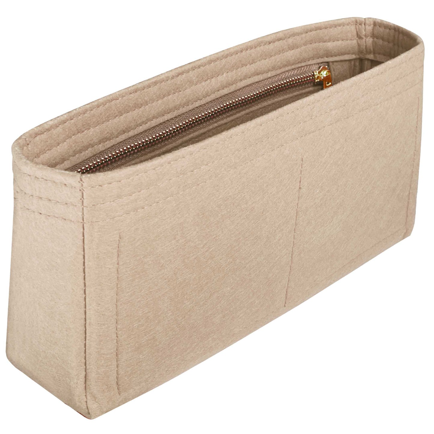 Bag Insert for (LV, OnTheGo East West) Organizer of Felt Fabric