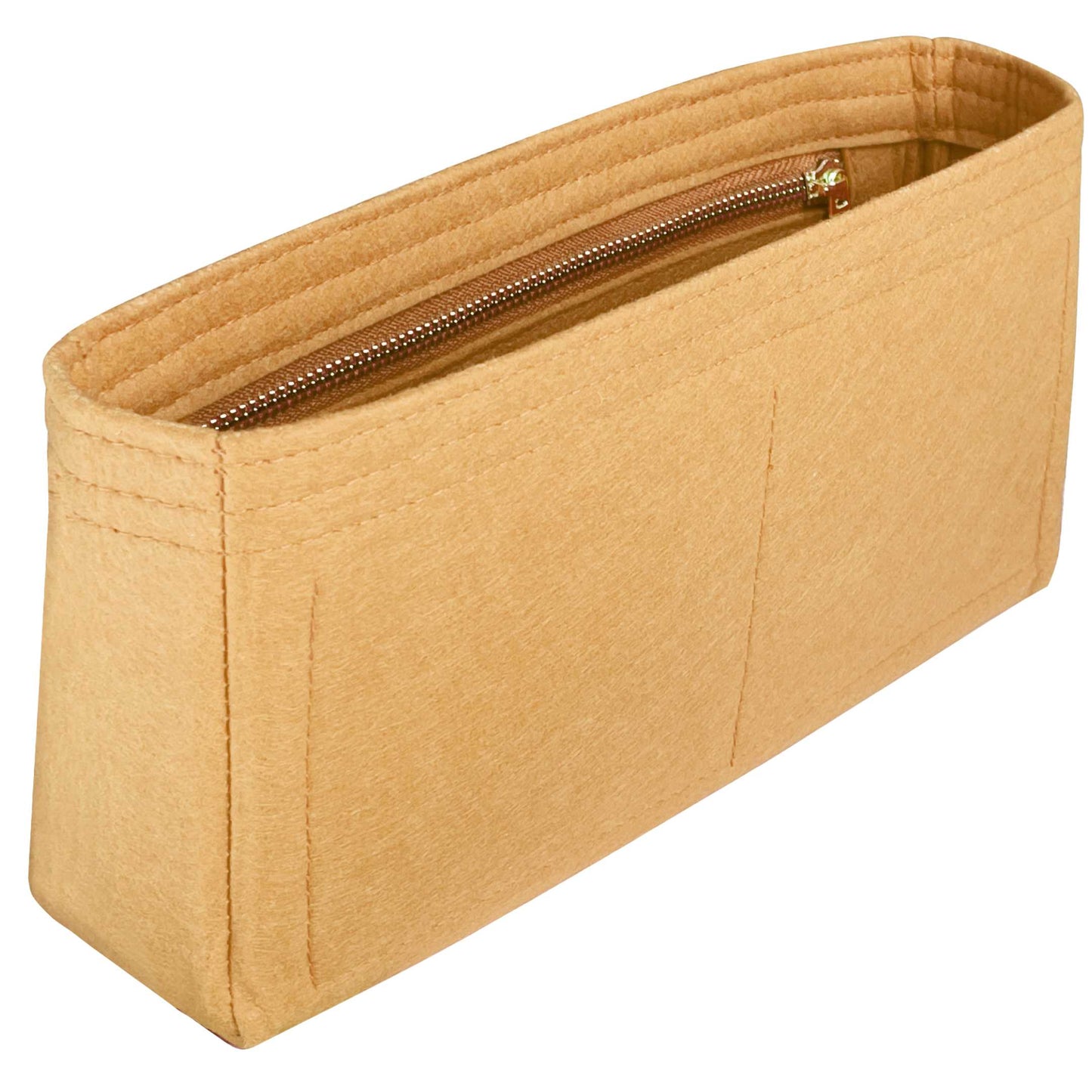 Bag Insert for (Chanel, Black Leather Boy Enchained XL Flap Bag) Organizer of Felt Fabric