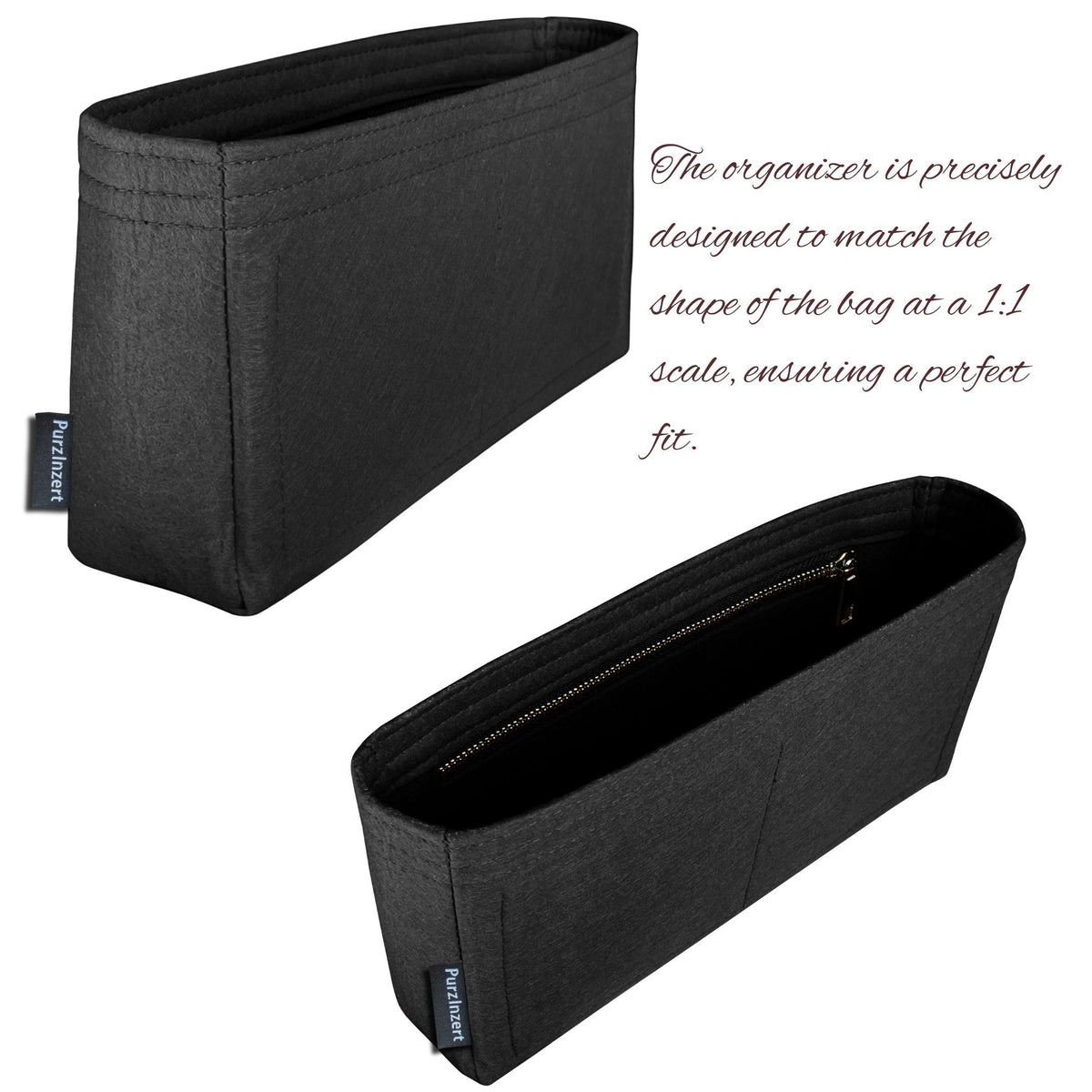 Bag Insert for (LV, Trianon MM) Organizer of Felt Fabric