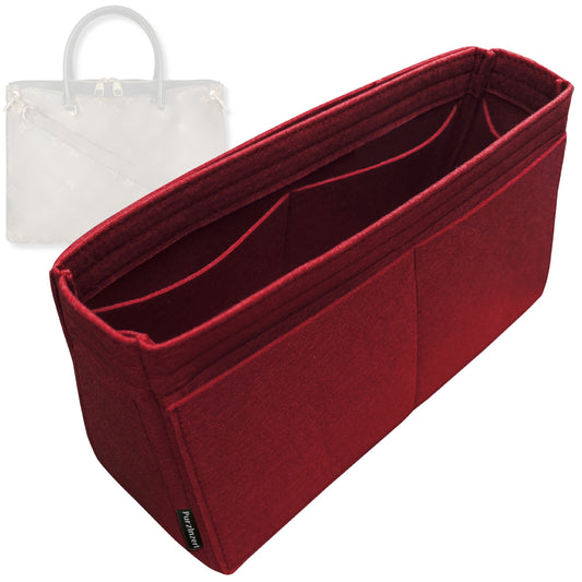 Bag Insert for (LV, Pallas BB) Organizer Tote Purse Organiser Liner Shaper [Premium Felt Material]