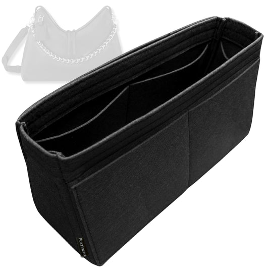 Bag Insert for (LV, Hand It All PM) Organizer Tote Purse Organiser Liner Shaper [Premium Felt Material]