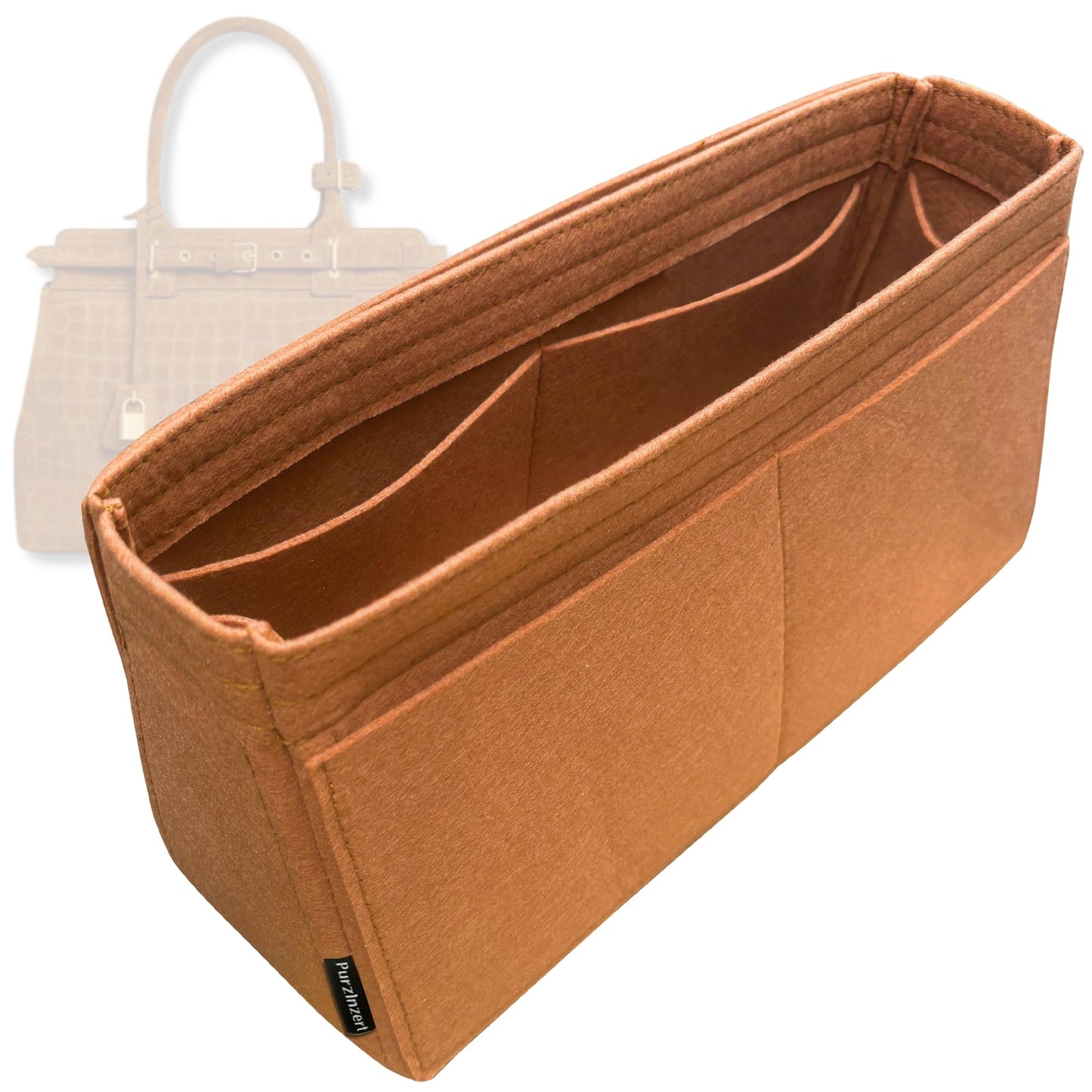 Bag Insert for (Celine, Conti Bag 34cm) Organizer Tote Purse Organiser Liner Shaper [Premium Felt Material]