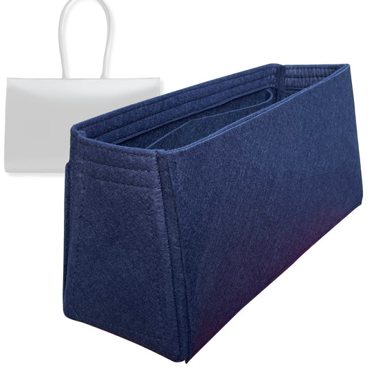 Bag Insert for (Poelle Atelier, Large Carolyn Tote Bag) Organizer Tote Purse Organiser Liner Shaper [Premium Felt Material]
