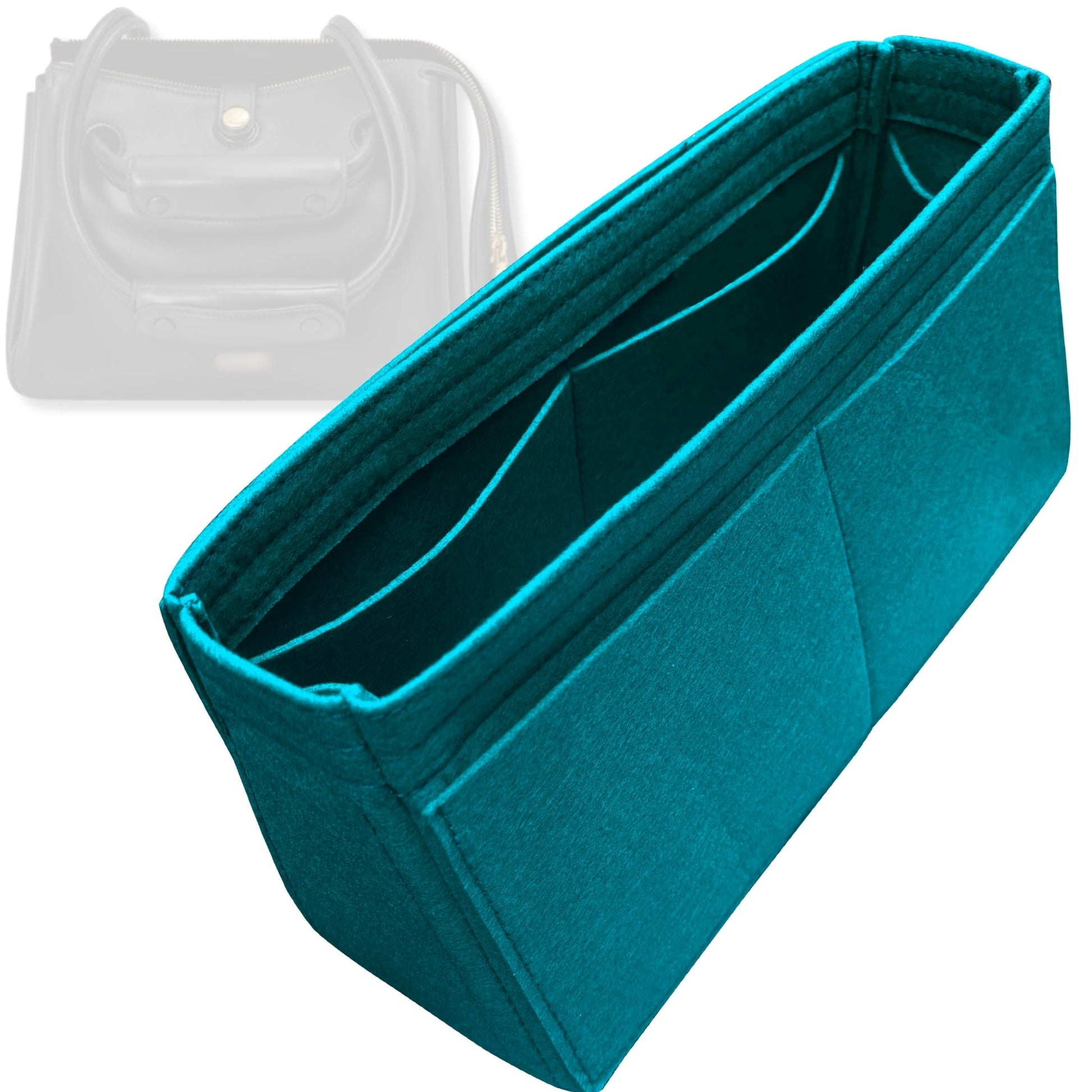 Bag Insert for (Loewe, Medium Madrid bag) Organizer Tote Purse Organiser Liner Shaper [Premium Felt Material]