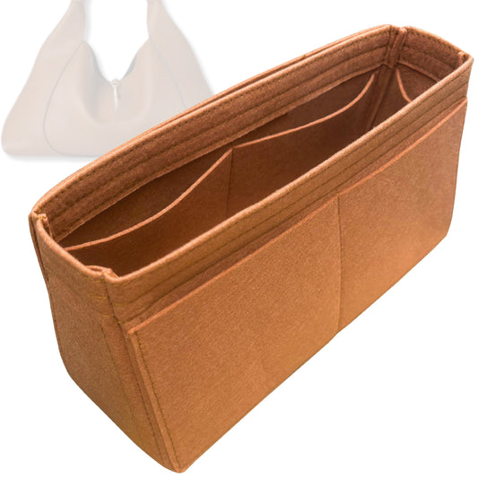 Bag Insert for (Gucci, Softbit maxi shoulder bag) Organizer Tote Purse Organiser Liner Shaper [Premium Felt Material]
