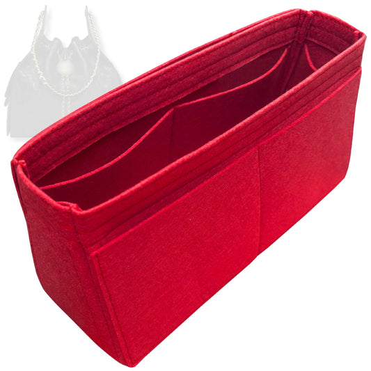 Bag Insert for (Chanel, 25 Small Handbag) Organizer Tote Purse Organiser Liner Shaper [Premium Felt Material]
