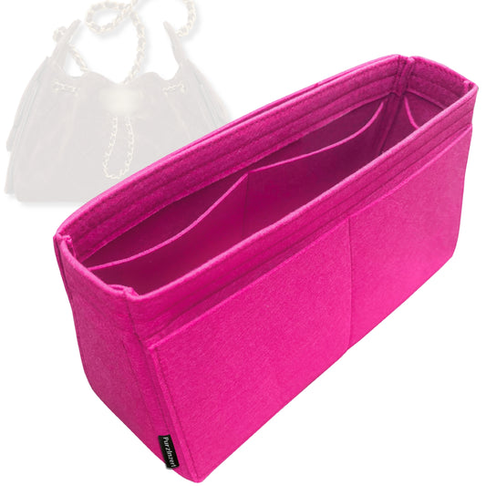 Bag Insert for (Chanel, 25 Mini Handbag) Organizer Tote Purse Organiser Liner Shaper [Premium Felt Material]