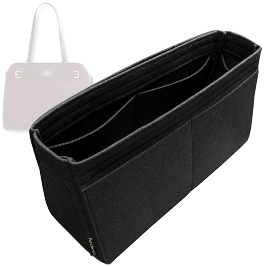 Bag Insert for (Coach, Easton Tote Bag) Organizer Tote Purse Organiser Liner Shaper [Premium Felt Material]