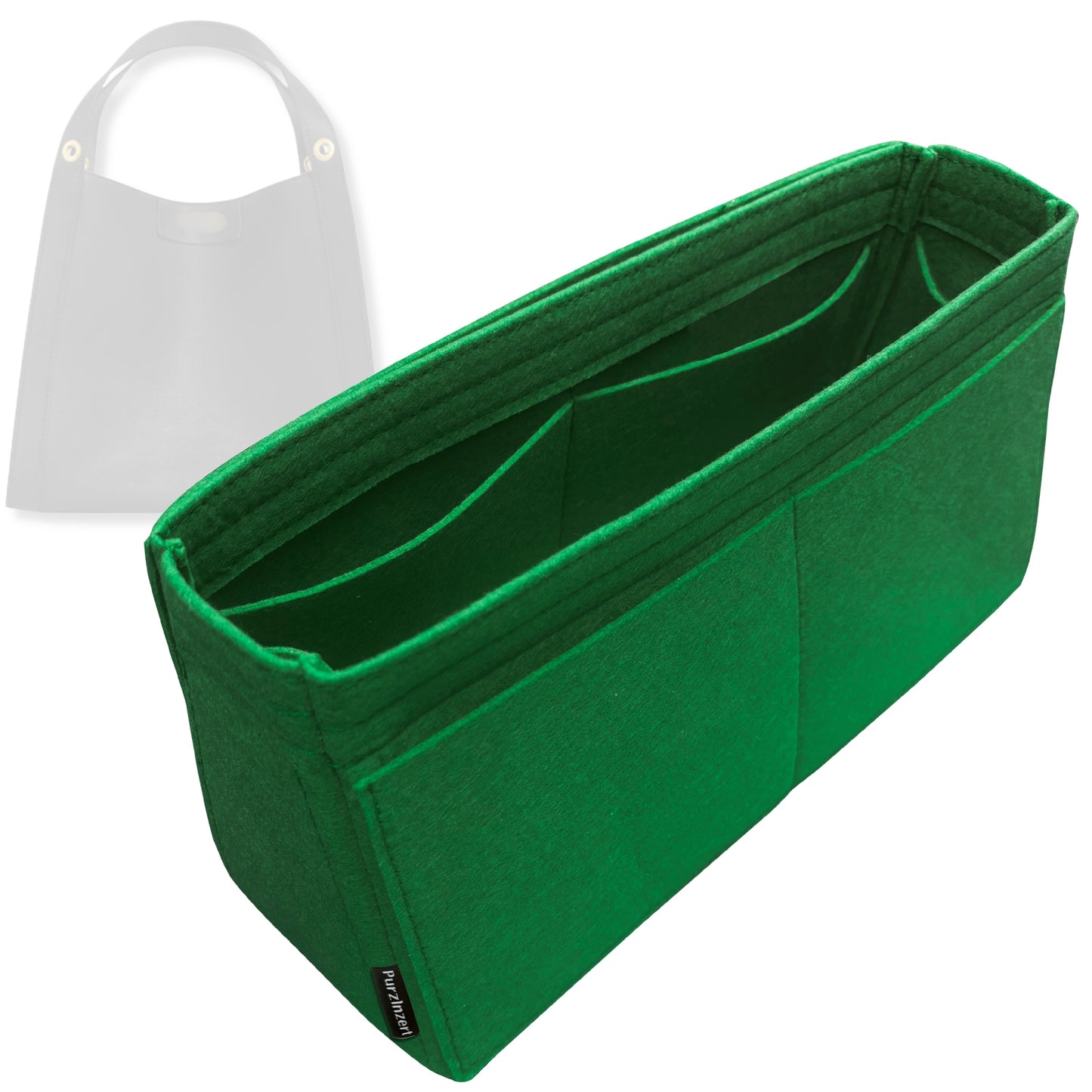 Bag Insert for (Celine, Small CUBE BAG) Organizer Tote Purse Organiser Liner Shaper [Premium Felt Material]