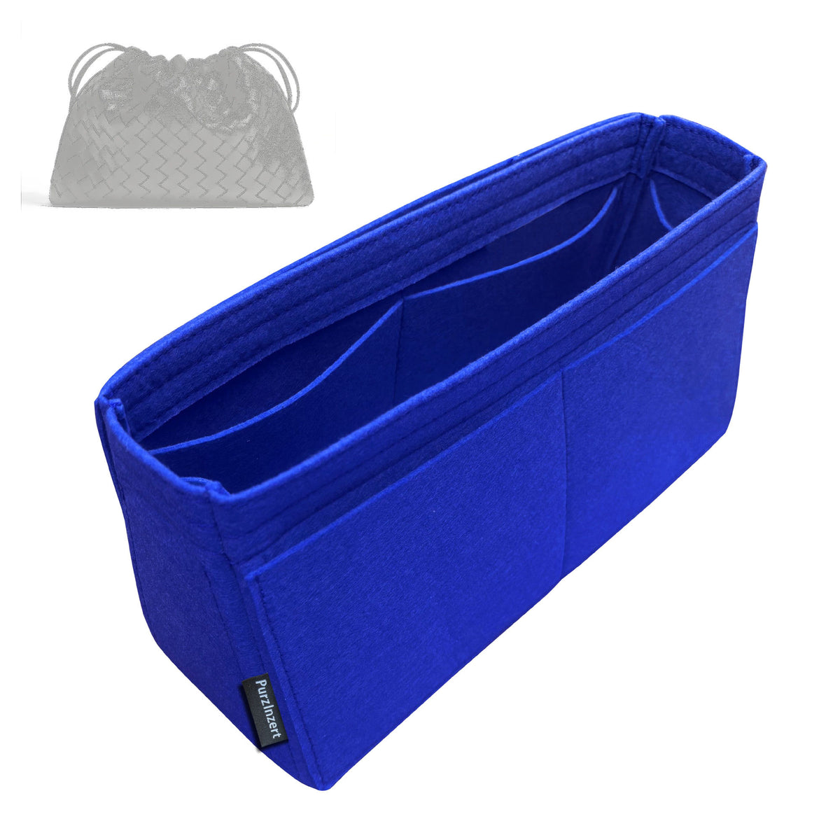 Bag Insert for (Bottega Veneta, Dustbag Medium) Organizer Tote Purse Organiser Liner Shaper [Premium Felt Material]