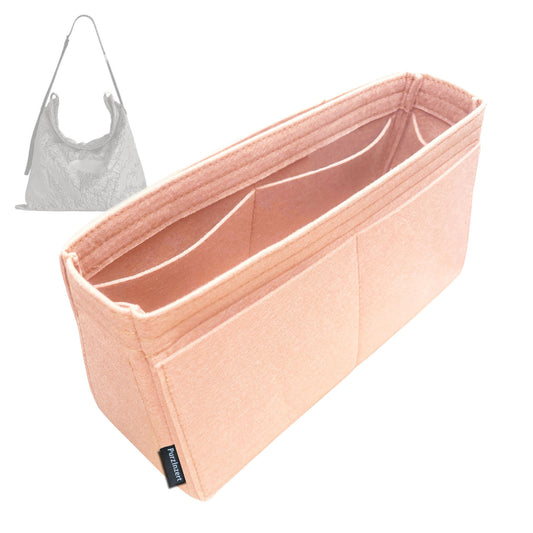 Bag Insert for (Balenciaga, Men's Shopper Dust Bag Crossbody Pouch Large) Organizer Tote Purse Organiser Liner Shaper [Premium Felt Material]