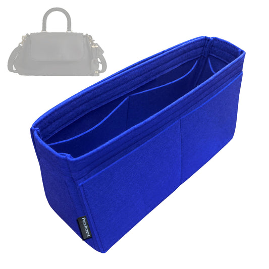 Bag Insert for (Coach, Slouchy Rogue Top Handle Bag) Organizer Tote Purse Organiser Liner Shaper [Premium Felt Material]