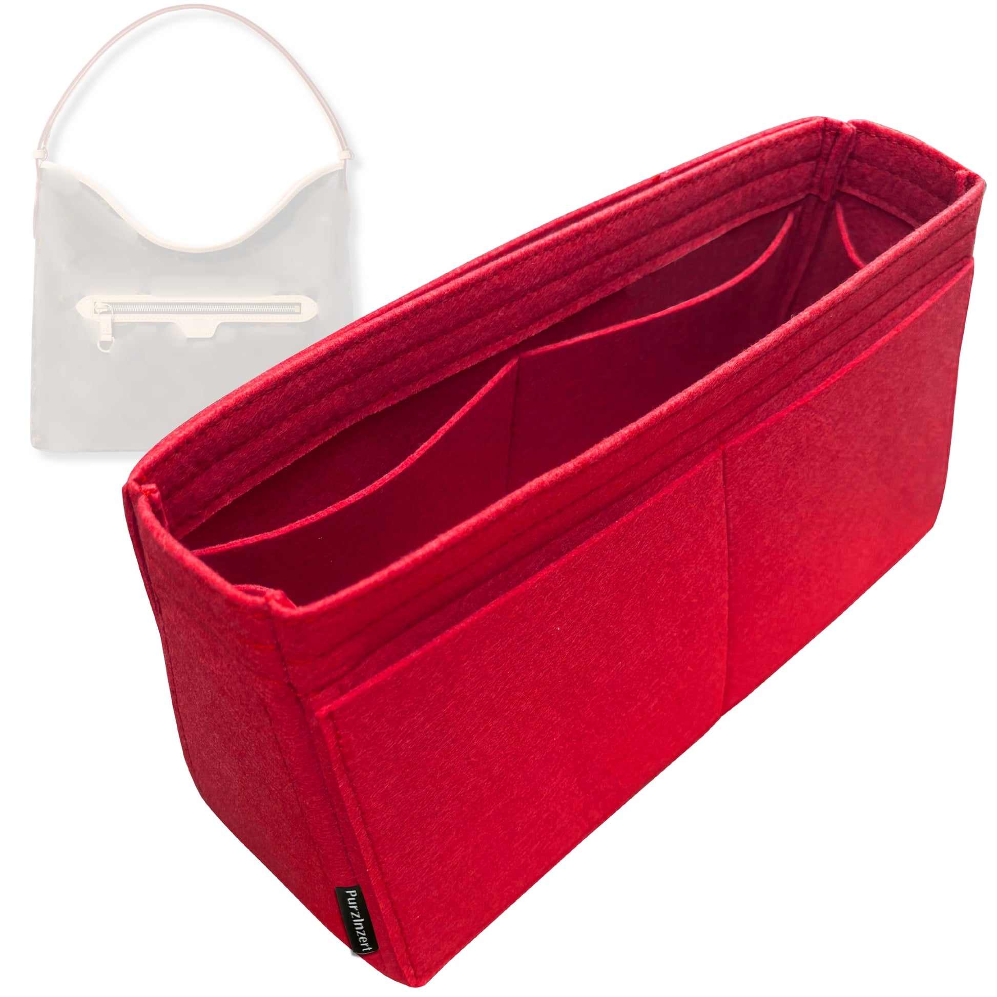 Bag Insert for (LV, TM Lineup) Organizer Tote Purse Organiser Liner Shaper [Premium Felt Material]