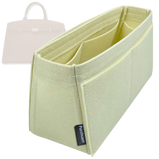 Bag Insert for (DeMellier, The Midi Hudson) Organizer Tote Purse Organiser Liner Shaper [Premium Felt Material]