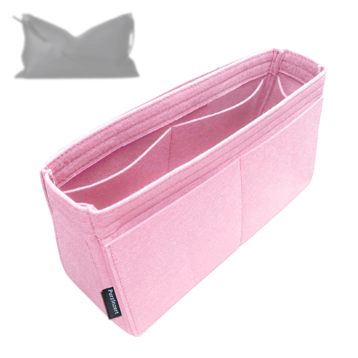 Bag Insert for (Celine, PILLOW BAG IN TOILE TRIOMPHE) Organizer Tote Purse Organiser Liner Shaper [Premium Felt Material]