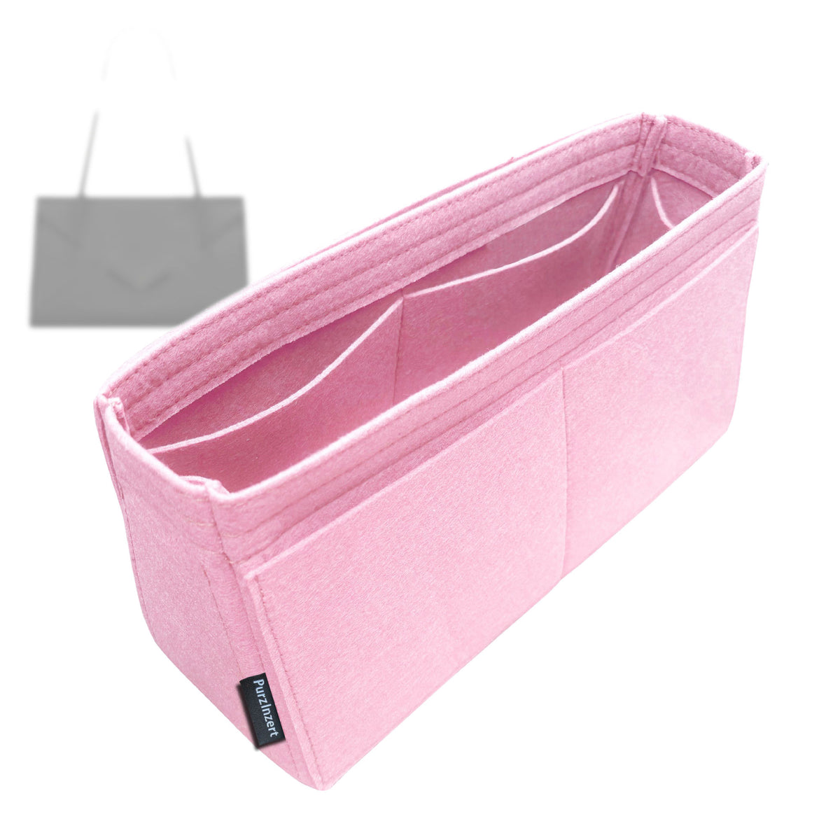 Bag Insert for (Saint Laurent (YSL), SIMONE Medium) Organizer Tote Purse Organiser Liner Shaper [Premium Felt Material]