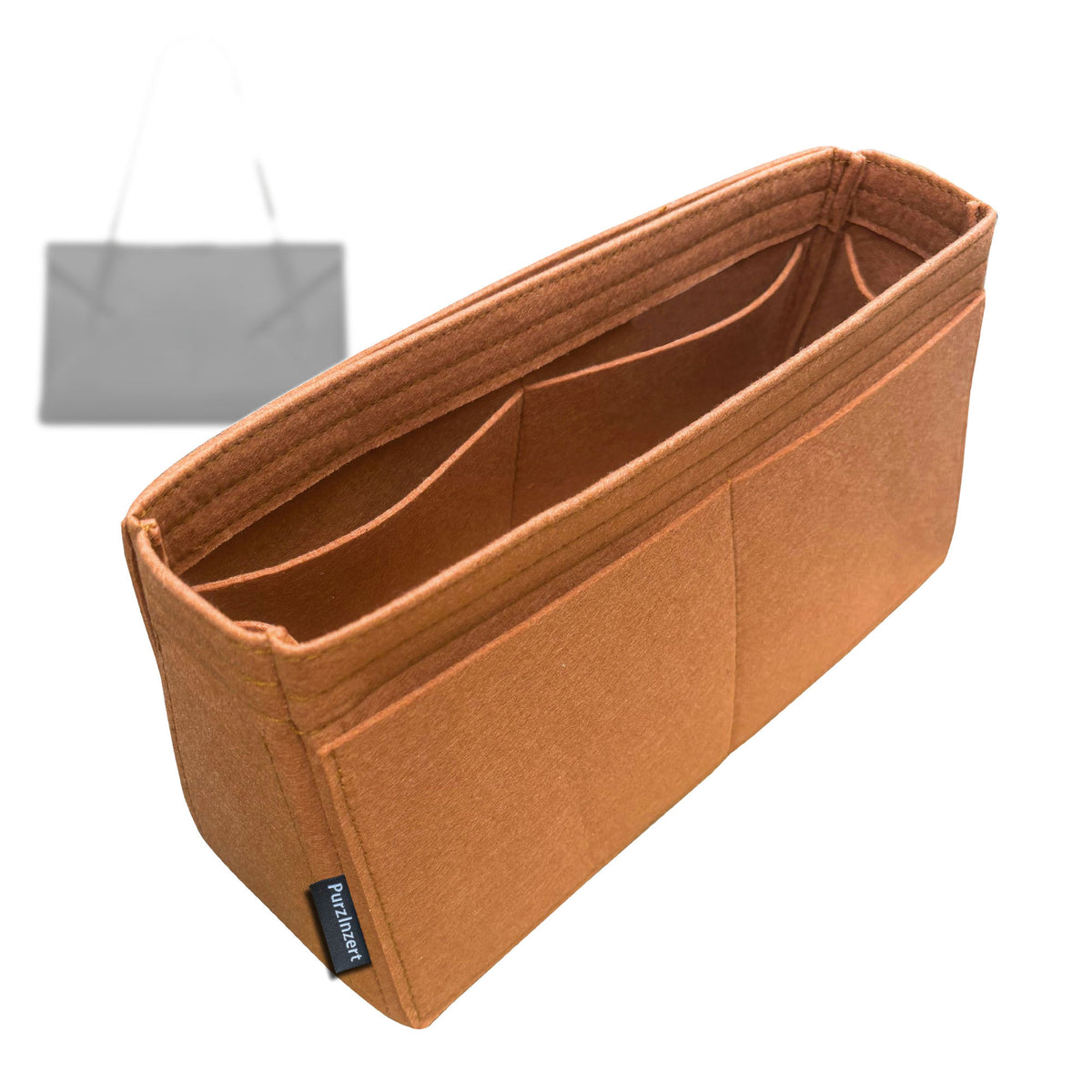 Bag Insert for (Saint Laurent (YSL), SIMONE Large) Organizer Tote Purse Organiser Liner Shaper [Premium Felt Material]