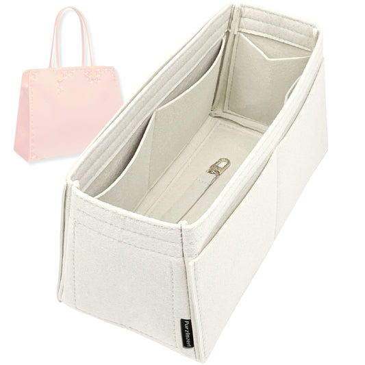 Bag Insert for (Goyard, Hardy PM (Small) 2) Organizer Tote Purse Organiser Liner Shaper [Premium Felt Material]