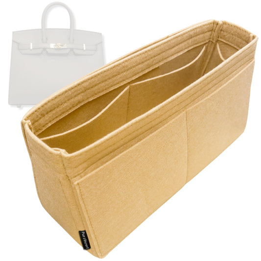 Bag Insert for (Hermes, Birkin 35) Organizer Tote Purse Organiser Liner Shaper [Premium Felt Material]